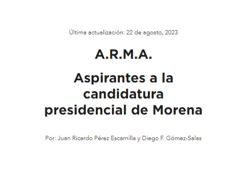 A.R.M.A. Aspirantes a la candidatura presidencial de Morena