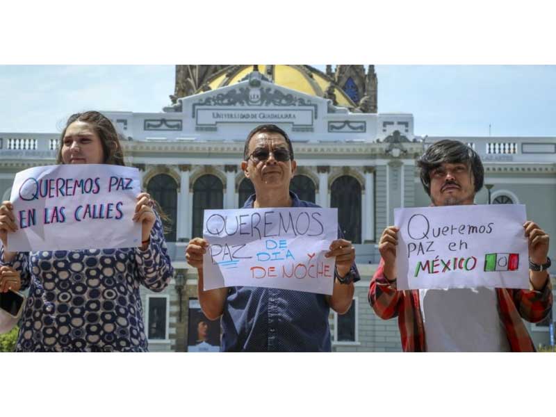 Universidad de Guadalajara se va a paro en protesta por las desapariciones en Jalisco
