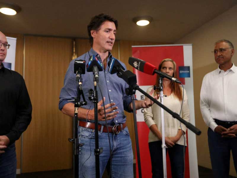 Trudeau critica a Meta por bloquear noticias durante los incendios en Canadá