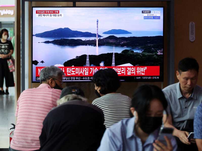 Corea del Norte lanza proyectil hacia Mar de Japón