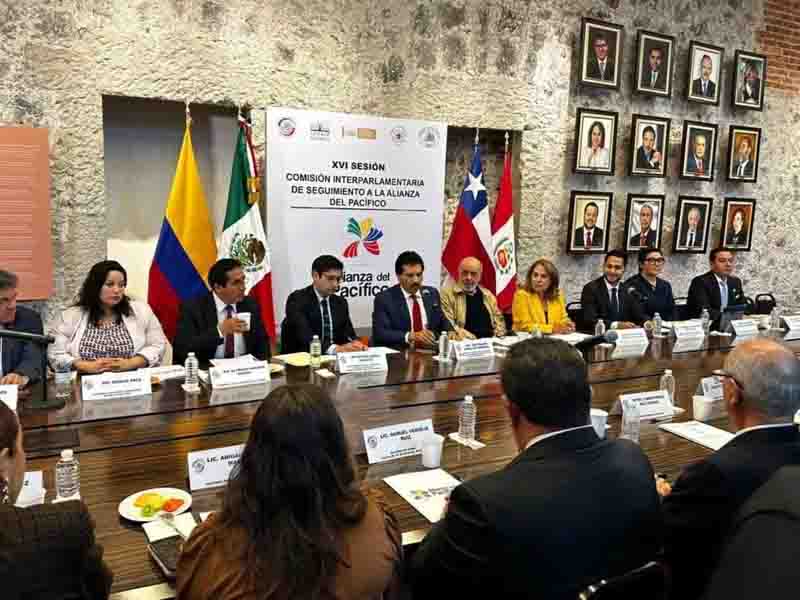 México entrega estafeta de la Comisión Interparlamentaria de la Alianza del Pacífico