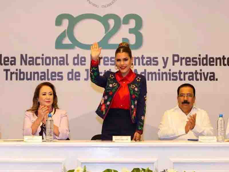 Evelyn Salgado inaugura Asamblea Nacional de Presidentas de Tribunales de Justicia Administrativa