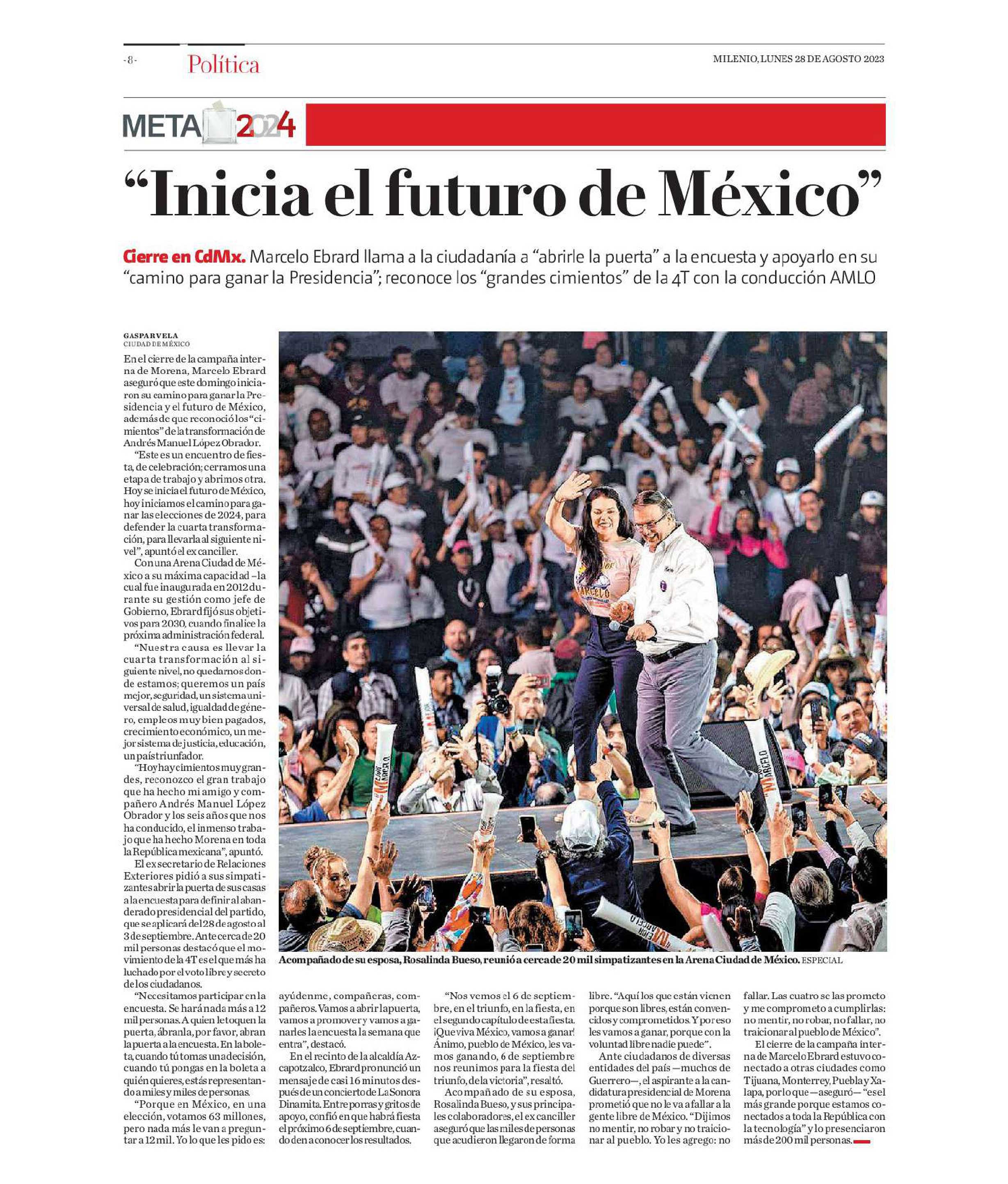 Inicia el futuro de México