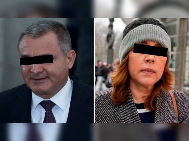 Fiscalía va contra García Luna y su esposa por delitos cometidos en México.