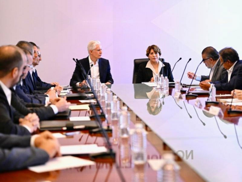 Delfina Gómez y Alfredo del Mazo llevan a cabo segunda mesa de transición del gobierno del Edomex.