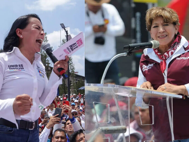 Presidenciables de Morena y la oposición arropan a sus candidatas en los cierres de campaña.
